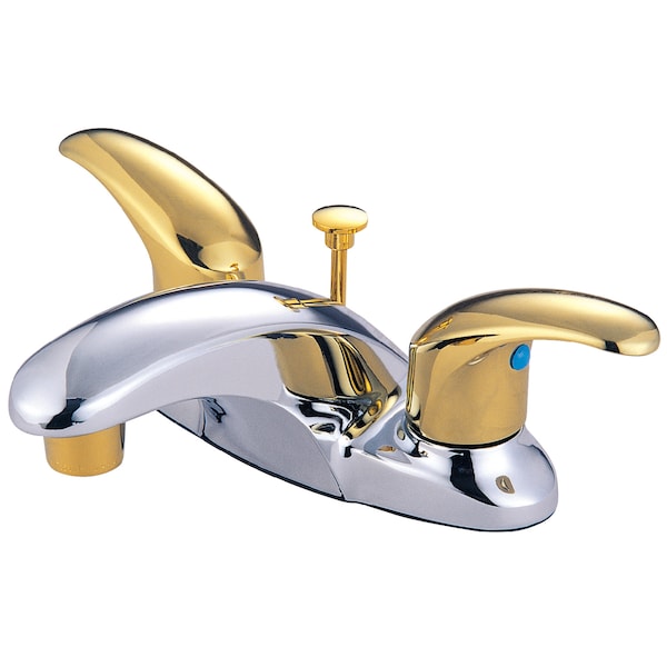 4" Centerset Bathroom Faucet, Chrome